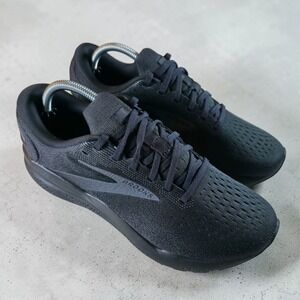 Brooks Ghost 16 Triple Black Running Shoes Womens 11 D / Mens 9.5 *Tried On.